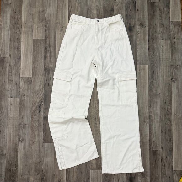 H&M denim cargo utility pants - Picture 1 of 4